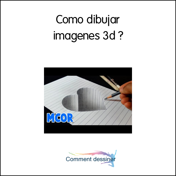 Como dibujar imagenes 3d